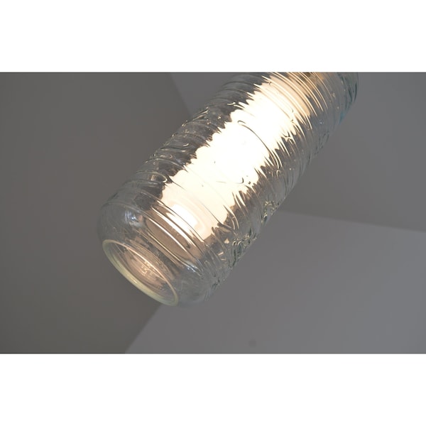 Hermosa 6 LED Pendant - Satin Nickel Metal - Clear/White Shade - 3000k - 120V